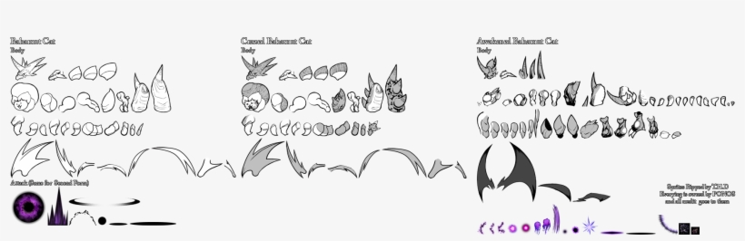 Click For Full Sized Image Bahamut Cat, transparent png #7337448