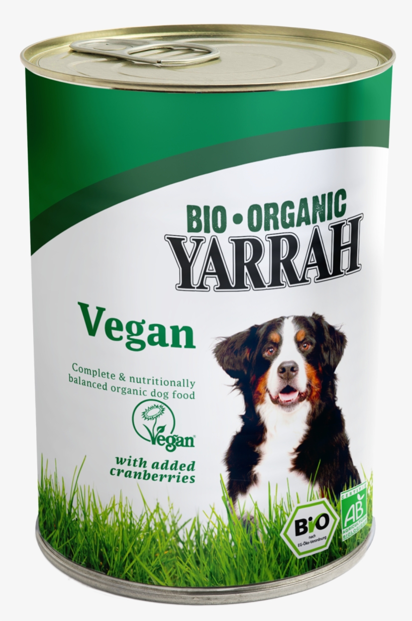 Yarrah Canned Vega Dog Food Grain-free With Cranberries, transparent png #7337558