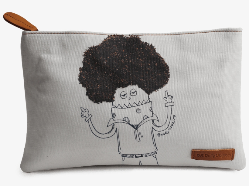 Dailyobjects Cool Guy Tea Hair Regular Stash Pouch, transparent png #7338486