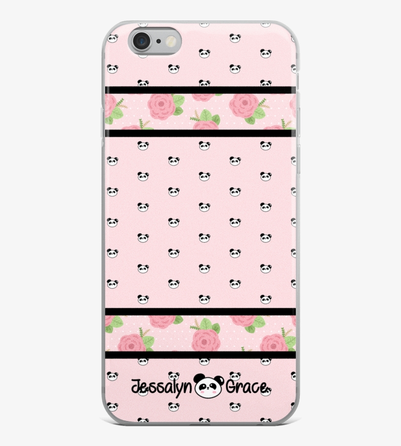 Jessalyn Rose Panda Iphone Case, transparent png #7338909