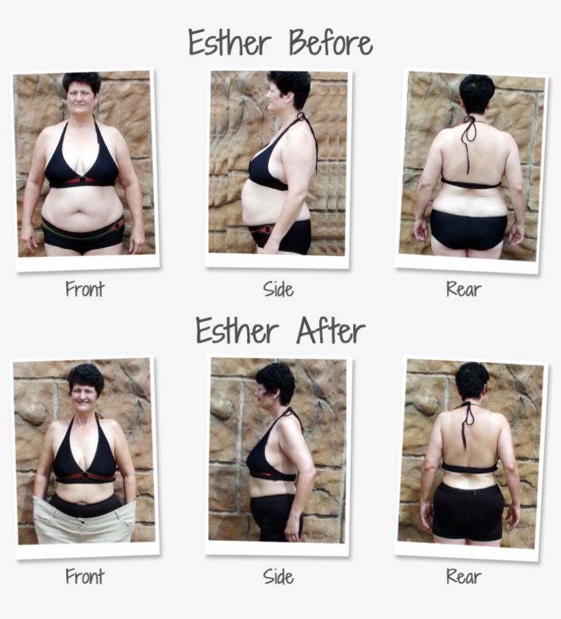 Esther Lost 43 Lbs, 4 Inches From Her Waist, And Is, transparent png #7339689