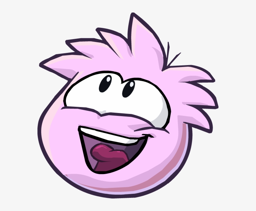 Pink Puffle, transparent png #7341467