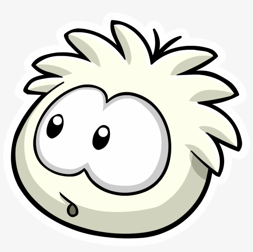 White Puffle, transparent png #7341632