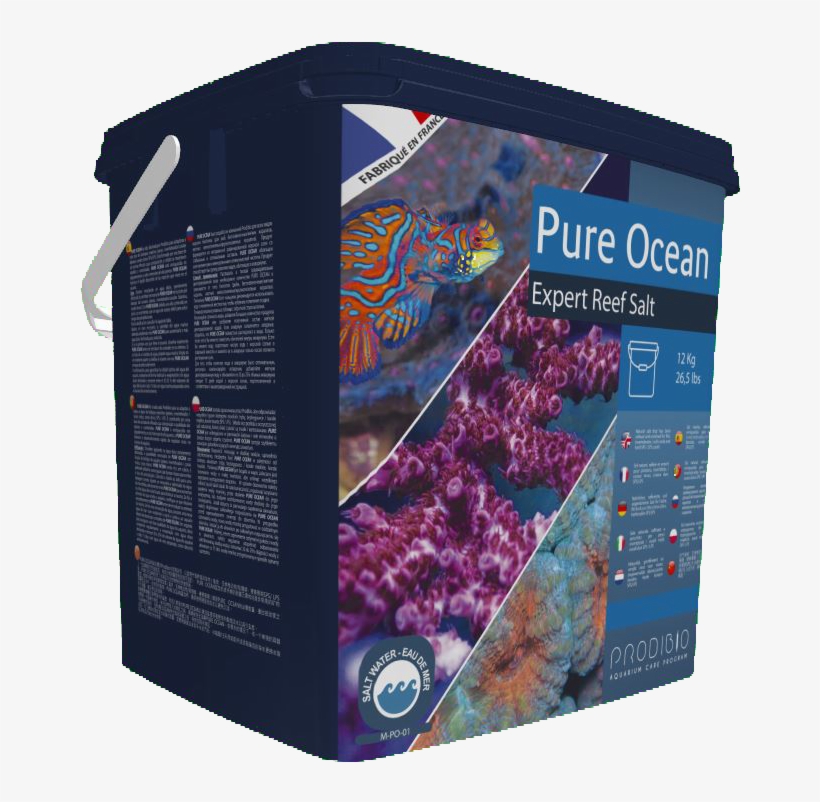 Pure Ocean Expert Reef Salt 12 Kg / 423 Oz, transparent png #7341633
