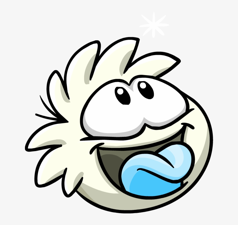 White Puffle, transparent png #7341729