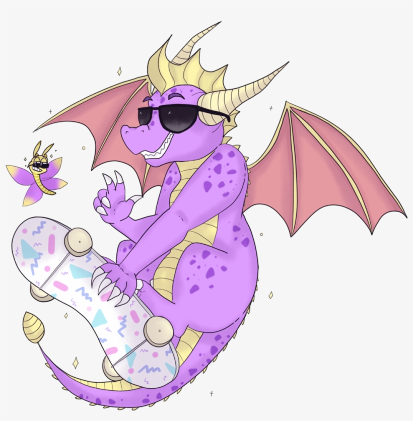 Spyro [sticker], transparent png #7345185