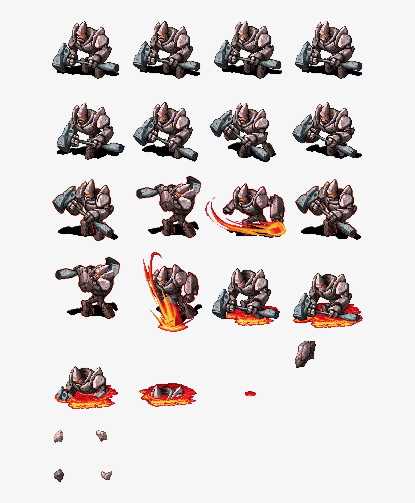 Boss Goliath Phase 1, transparent png #7346666