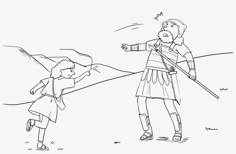 Books Of Samuel Old Testament Bible David With The, transparent png #7346831