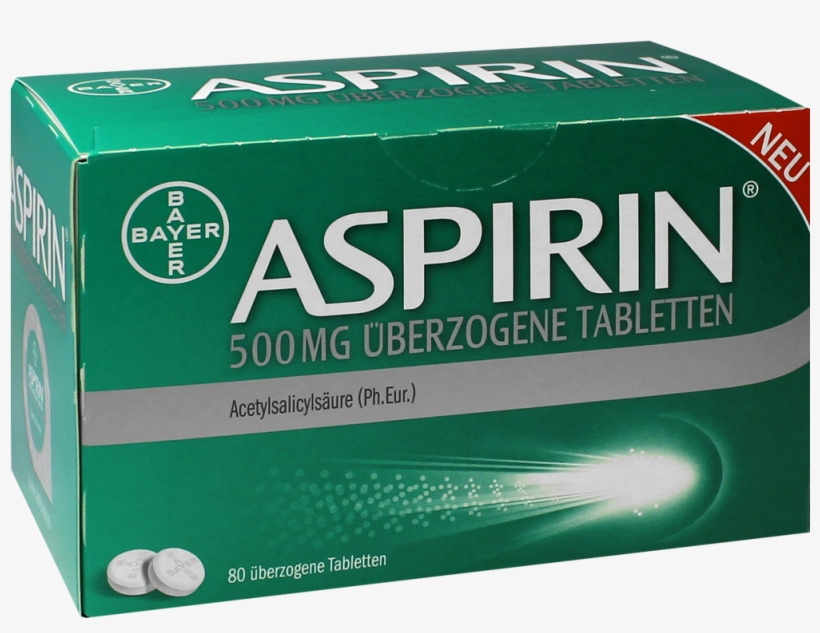 Aspirin 500 Mg Überzogene Tabletten, transparent png #7347511