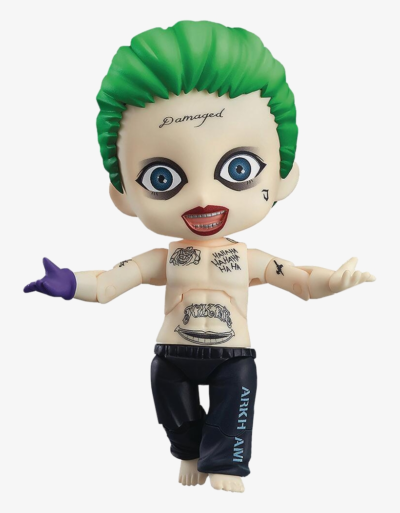 The Joker 4” Nendoroid Action Figure, transparent png #7347788