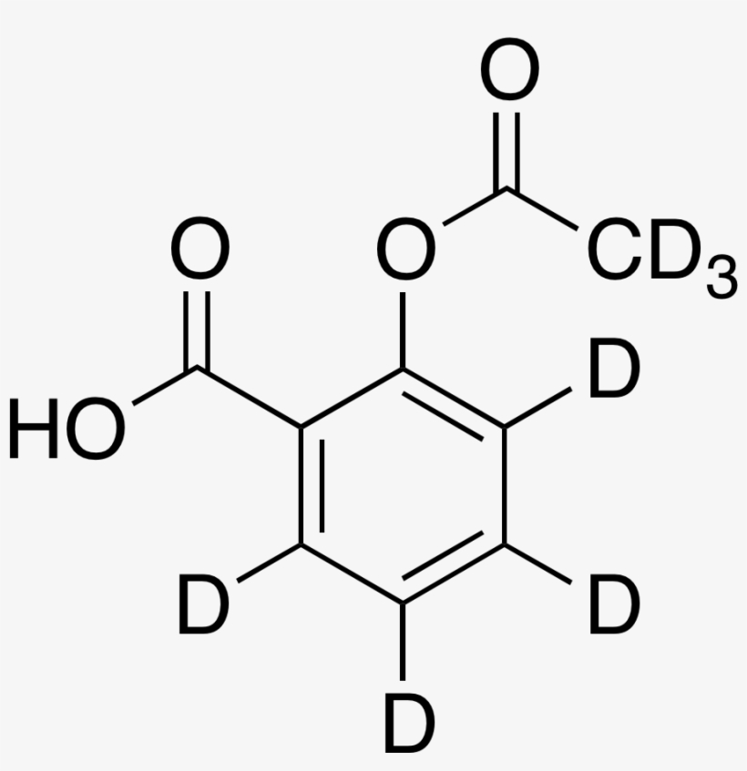 Aspirin-d<sub>7</sub>, transparent png #7347892