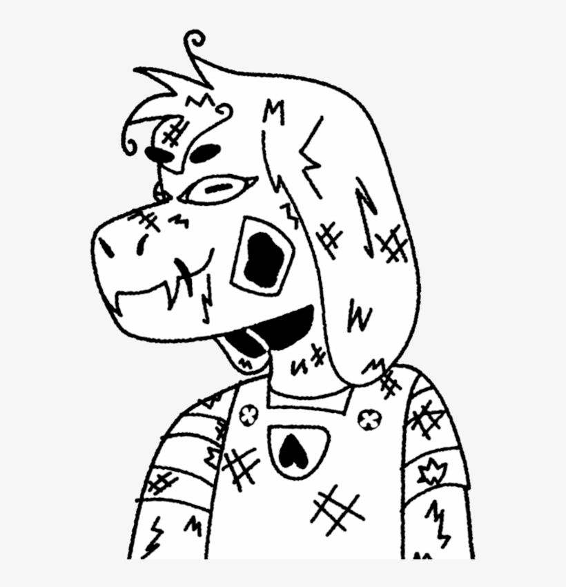 Underfell Asriel By Candlepen, transparent png #7348347