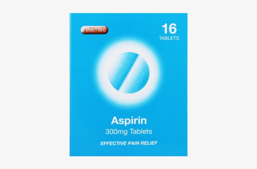 Aspar Aspirin Tablets 16's, transparent png #7348349