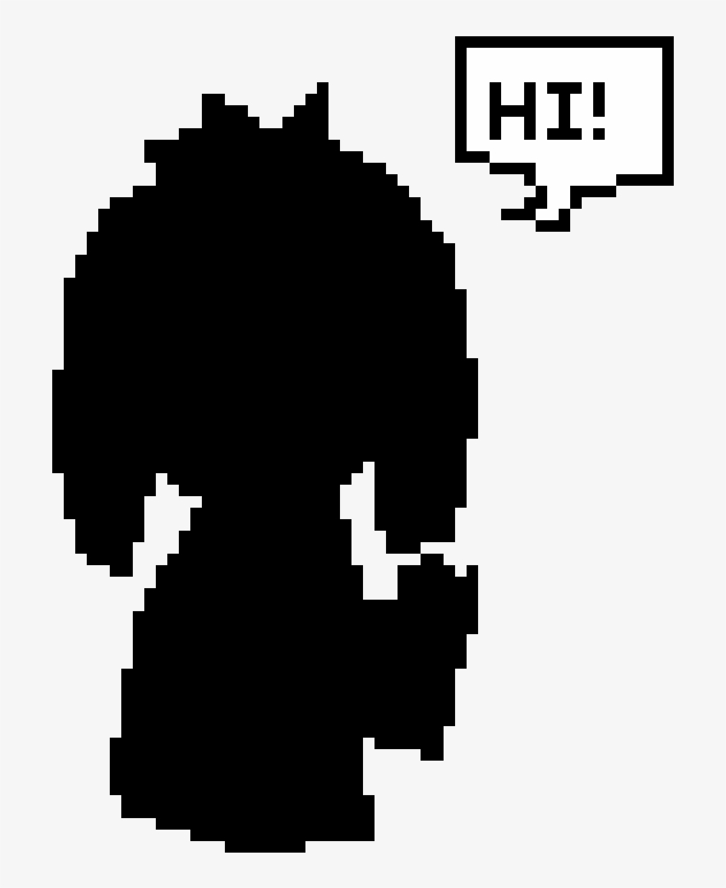 Silhouette Of Asriel, transparent png #7348728
