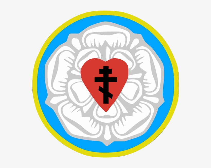 The Luther Rose As Used By The Ukrainian Lutheran Church,, transparent png #7350396