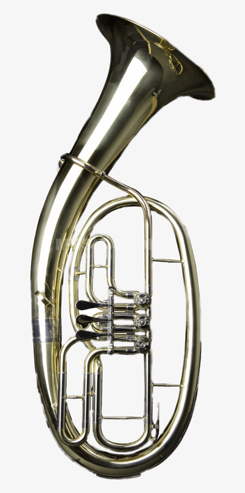 Brass Tenor Horn, transparent png #7351204