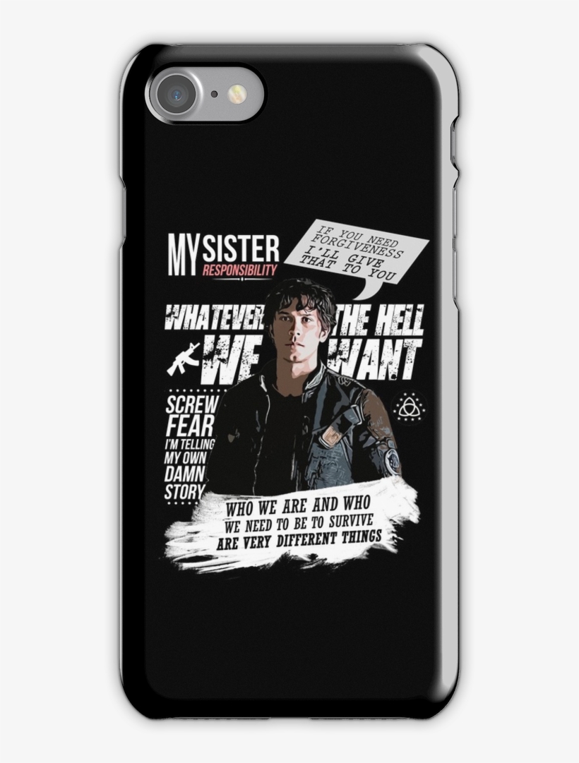 Quotes Iphone 7 Snap Case, transparent png #7351652