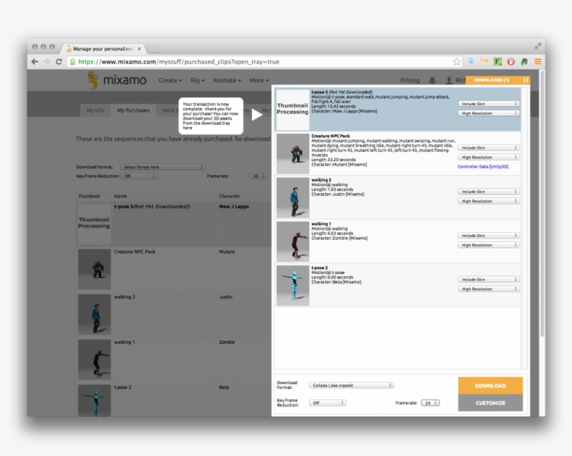 Once Downloaded The Object And Materials Will Be Stored, transparent png #7354674
