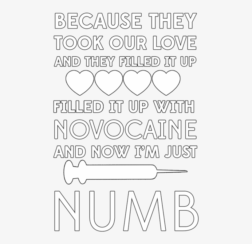 Band, Fall Out Boy, And Lyrics Image, transparent png #7355500