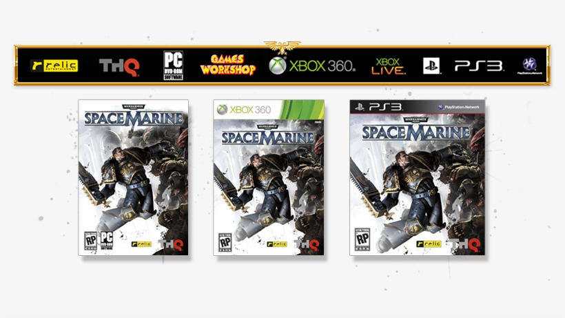 Step Into The Armor Of A Relentless Space Marine And, transparent png #7356380