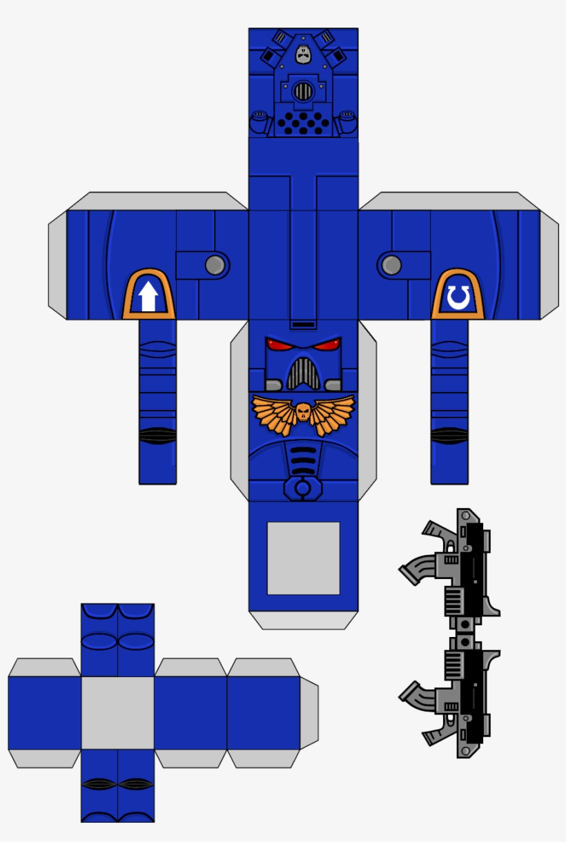 Space Marine, transparent png #7357032