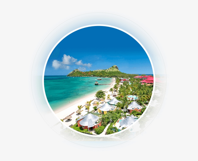 Sandals Bungalows, transparent png #7359774