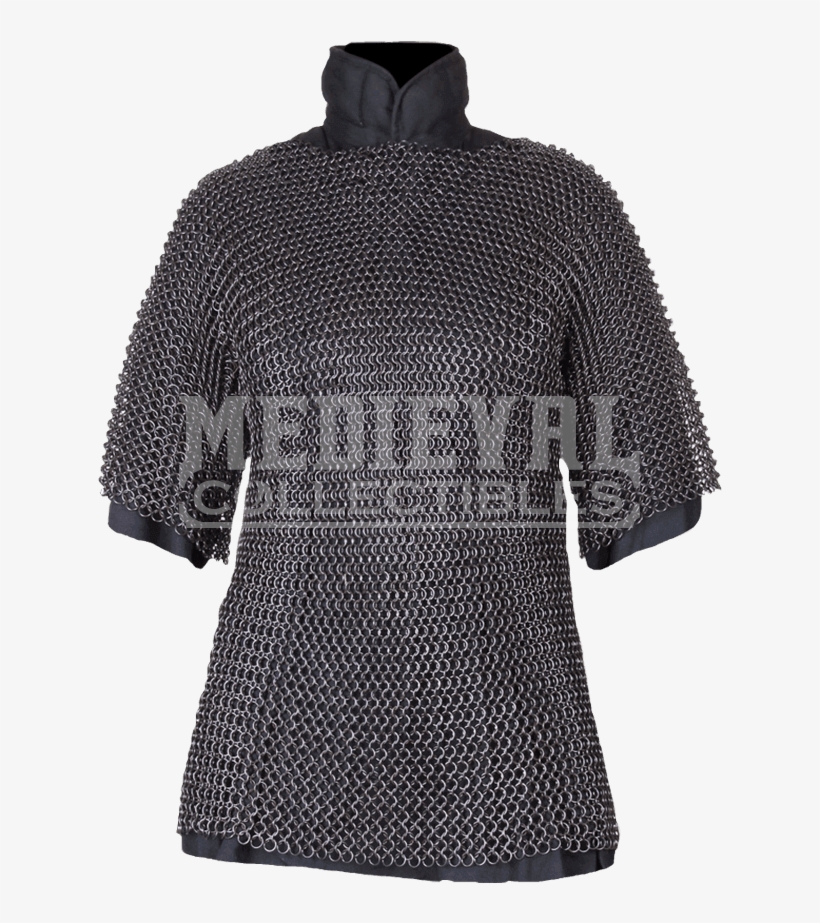 David Blackened Chainmail Hauberk, transparent png #7359776