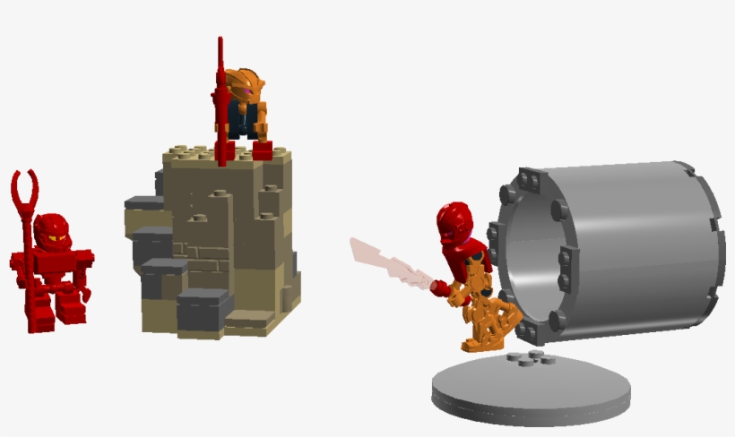 Bionicle Tahu's Arrival, transparent png #7361846