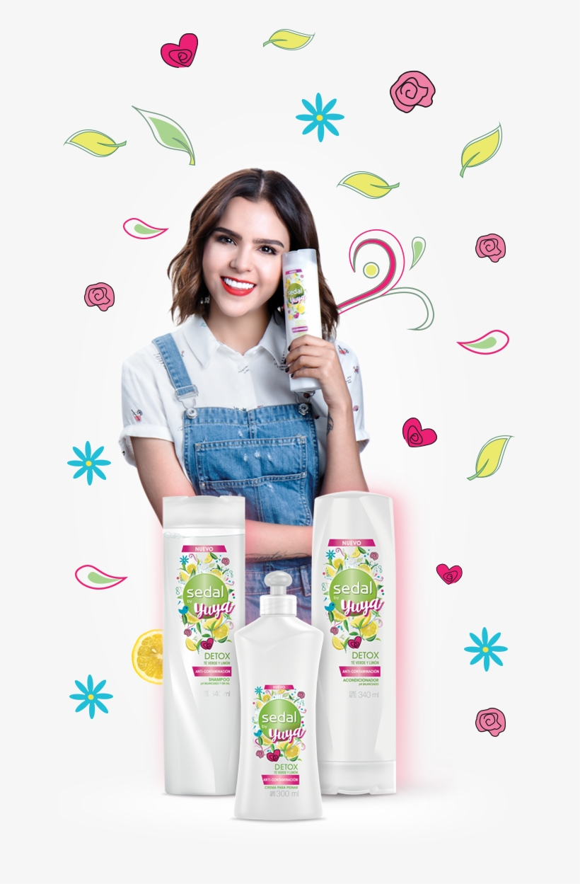 Imagen De Yuya Con Productos Para El Cabello Sedal, transparent png #7364036