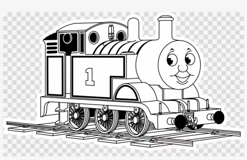 Download Thomas The Tank Engine Coloring Clipart Thomas, transparent png #7365775