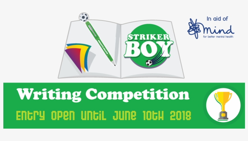 The Striker Boy National Writing Competition, transparent png #7366477