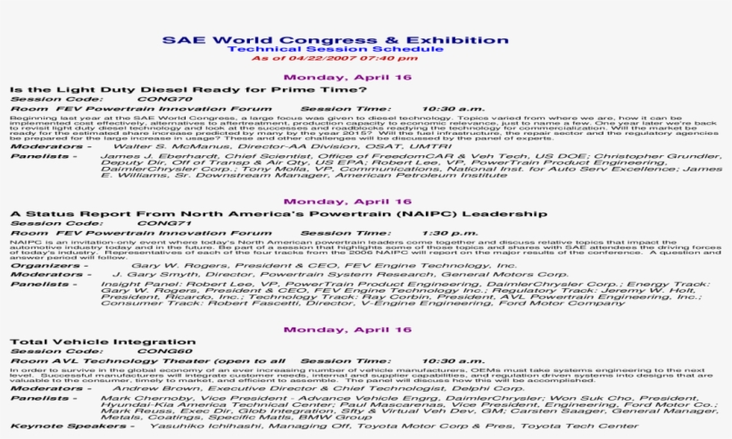 Sae World Congress Code, transparent png #7367117