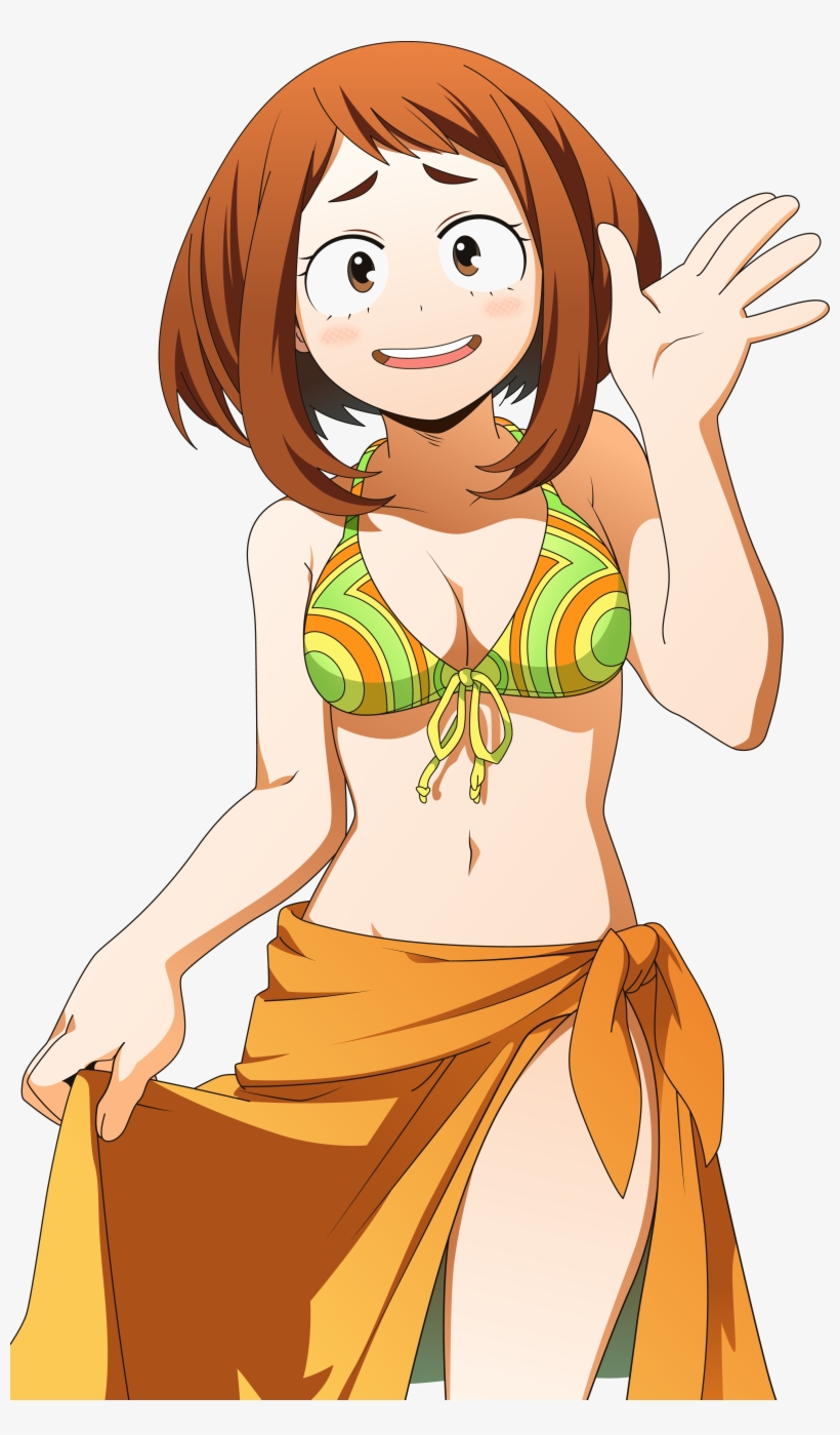 Image Of Uraraka Ochako Bikini Die Cut, transparent png #7367389
