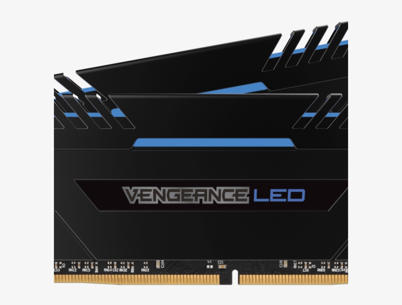 Corsair Vengeance Led Black Heatsink ,, transparent png #7367796