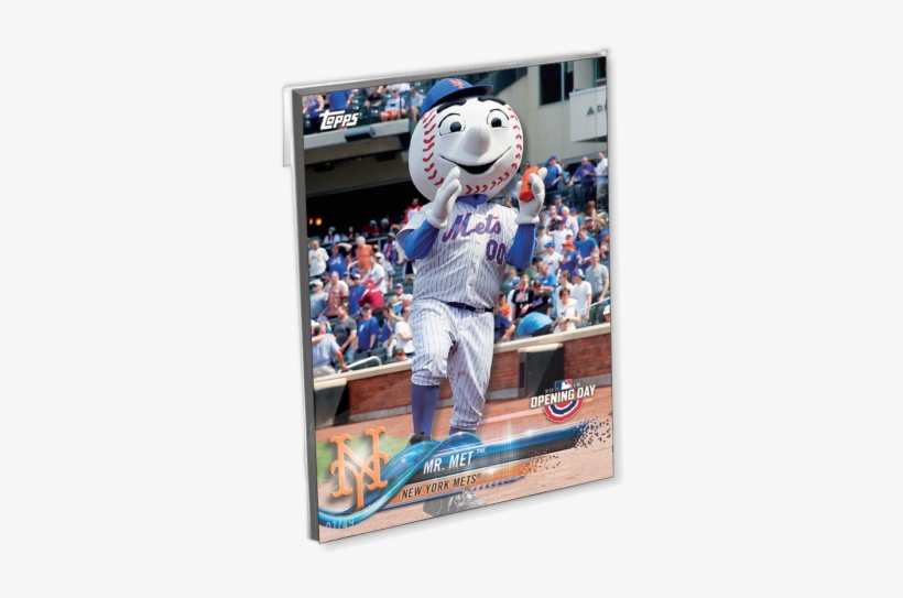 2018 Topps Opening Day Baseball Oversized Mascots Set, transparent png #7371954