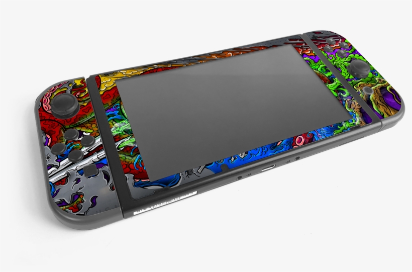 Nintendo Switch Magic School Bus Skin Decal Kit, transparent png #7372717