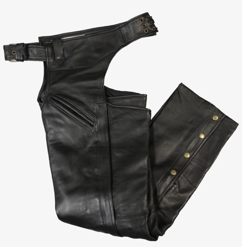 2 Pocket Leather Chaps, transparent png #7373097