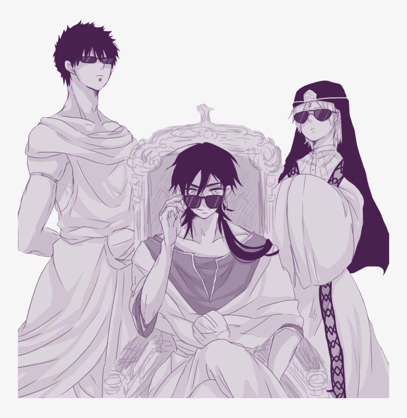 Masrur, Sinbad And Jafar Asi Es Como Se Manda Jajaja, transparent png #7373866