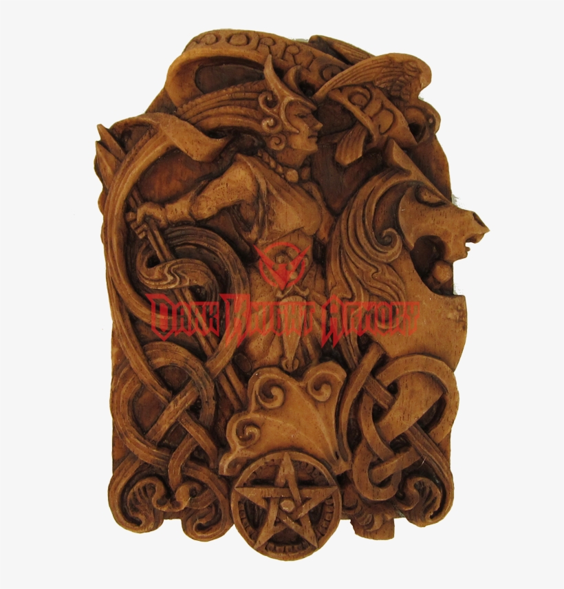 Morrigan Battle Goddess Plaque, transparent png #7374555
