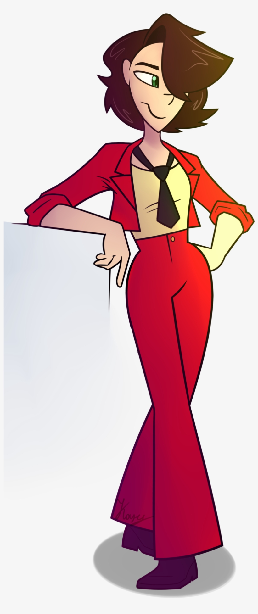 I Finally Drew My Oc Red Very Short Mafia Boss, transparent png #7374942
