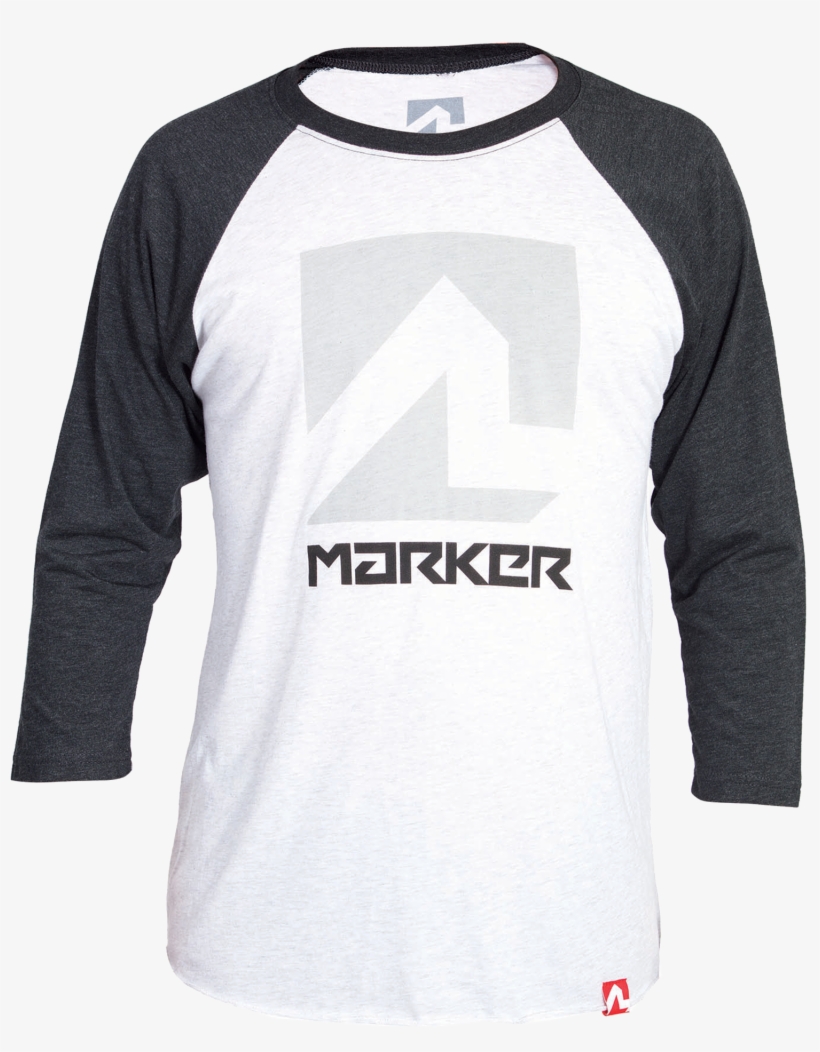Marker Men's Action Baseball Tee, transparent png #7375618