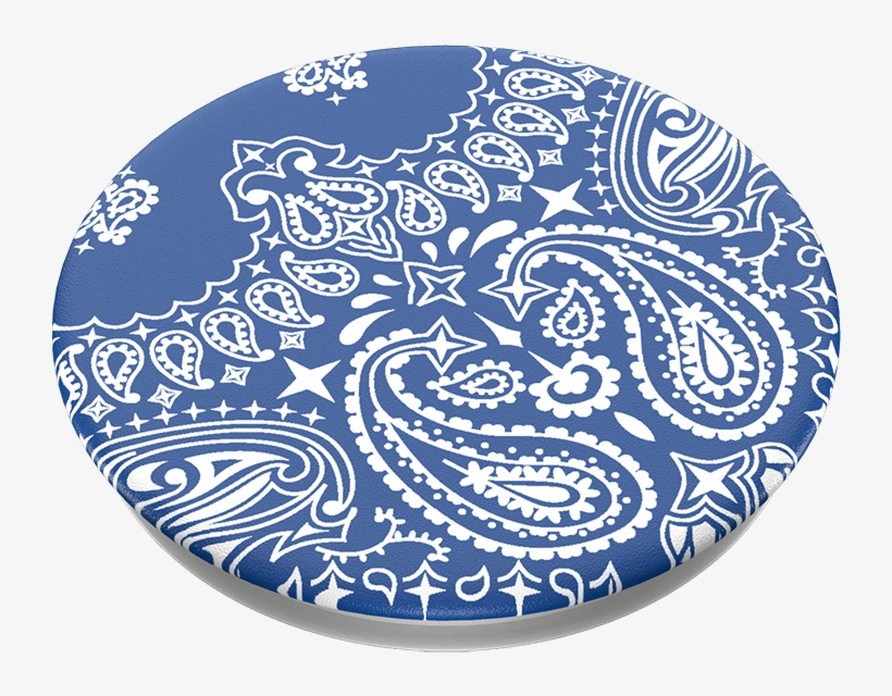 Blue Bandana, Popsockets, transparent png #7376107