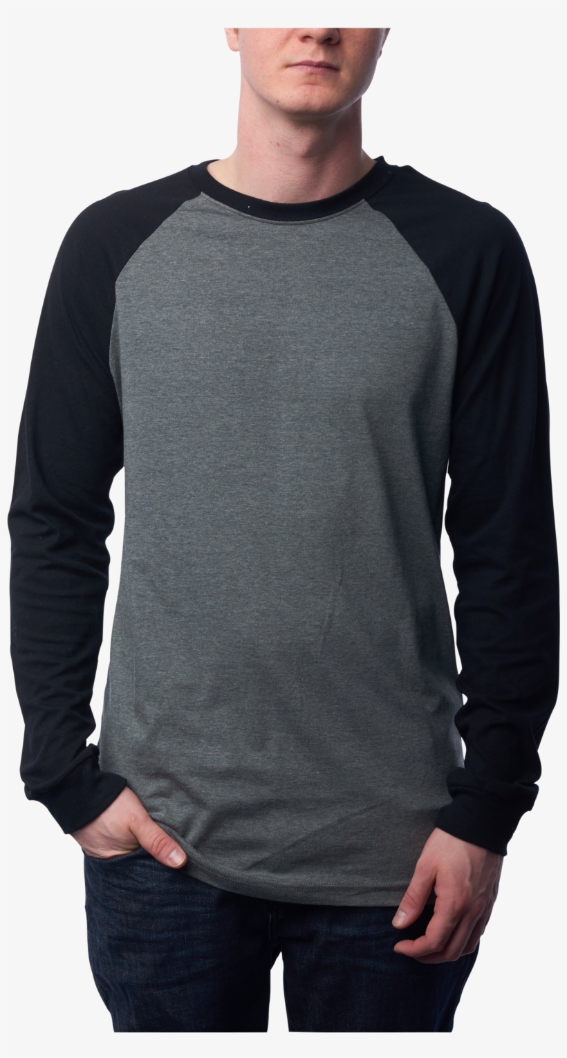 Long Sleeve Baseball Tee, transparent png #7376270