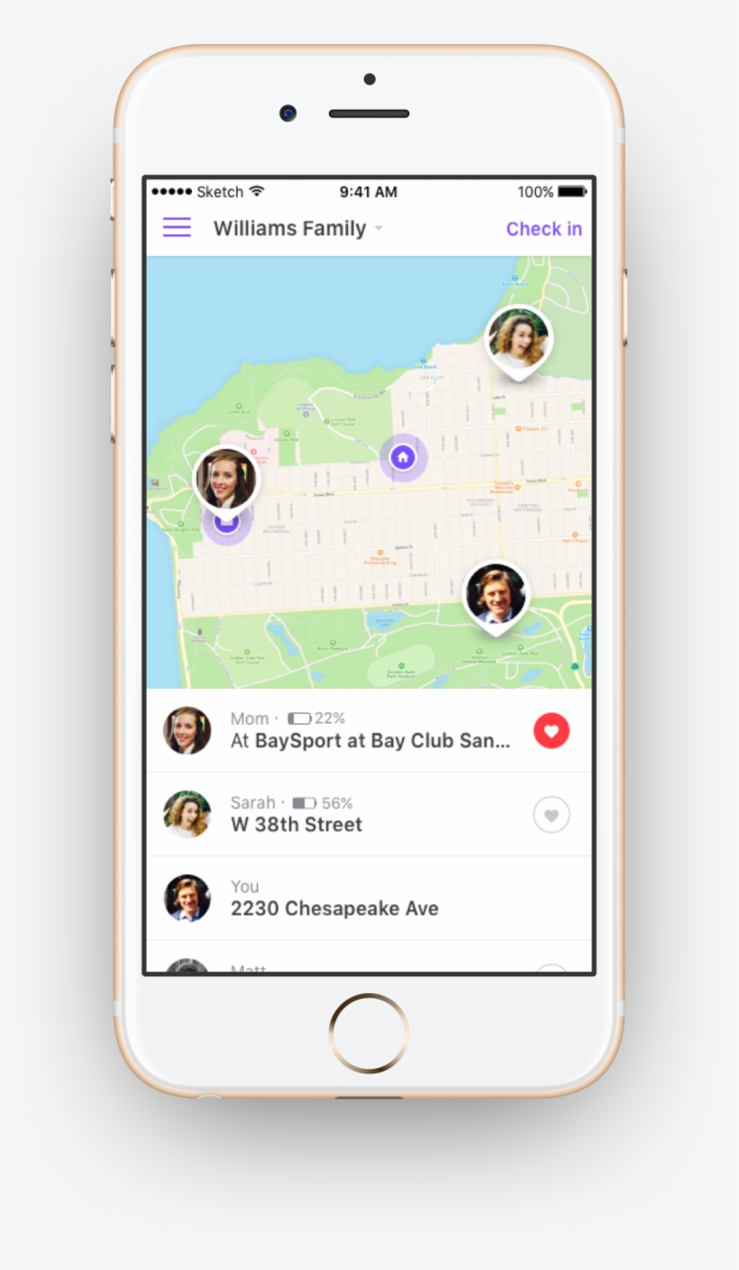 Life360 Ios Family-map Hd, transparent png #7376773