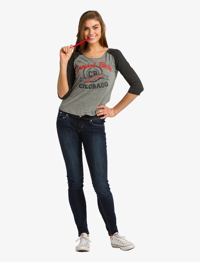 Tri-blend Baseball Tee, transparent png #7376840