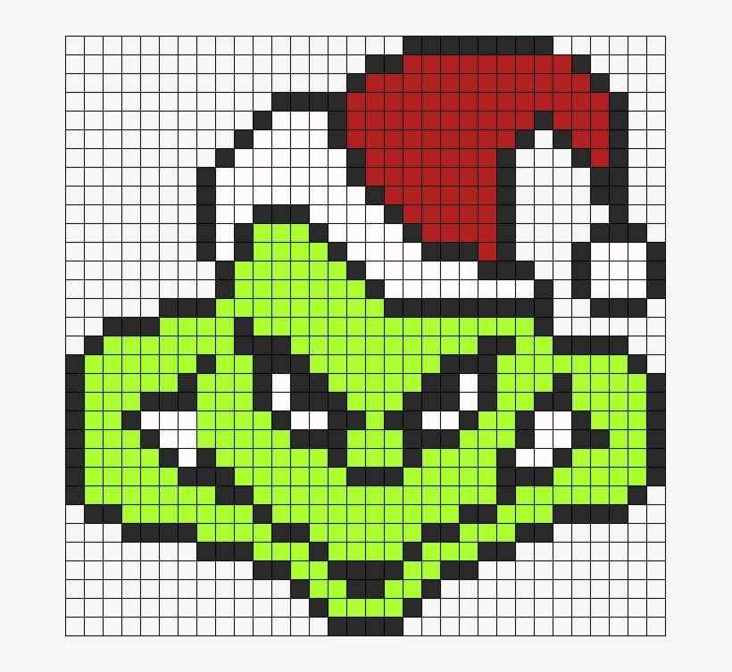 The Grinch Perler, transparent png #7376890