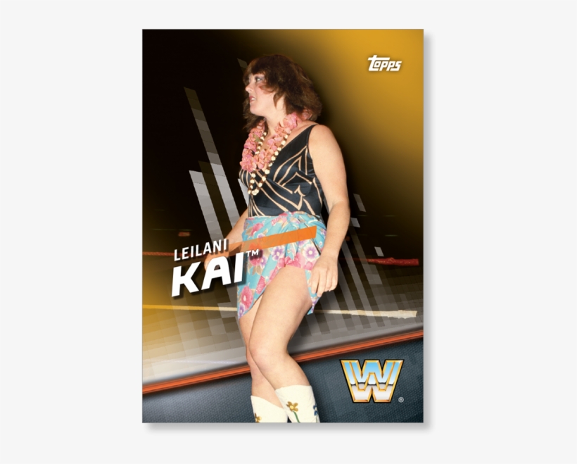 Leilani Kai 2016 Topps Wwe Divas Revolution Base Poster, transparent png #7377495