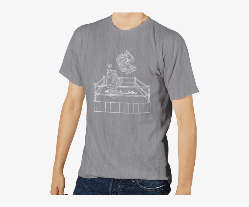 Camiseta Robot Wrestling, transparent png #7377715