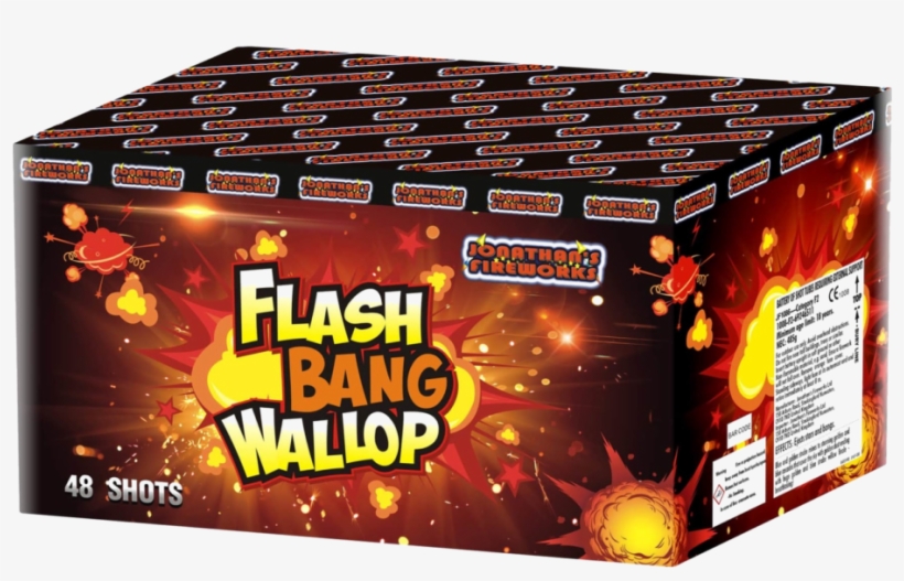 New For 2018 Flash, Bang, Wallop 49 Shot Cake, transparent png #7378580