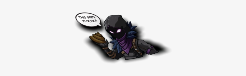 Fortnite Raven Skin Peeker Sticker, transparent png #7378981